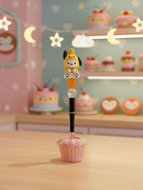 Cute Yellow Puppy Desk Pen Pochacco